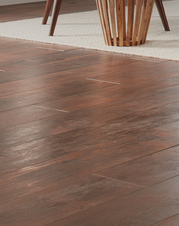 brown luxury vinyl floors in Buffalo, NY