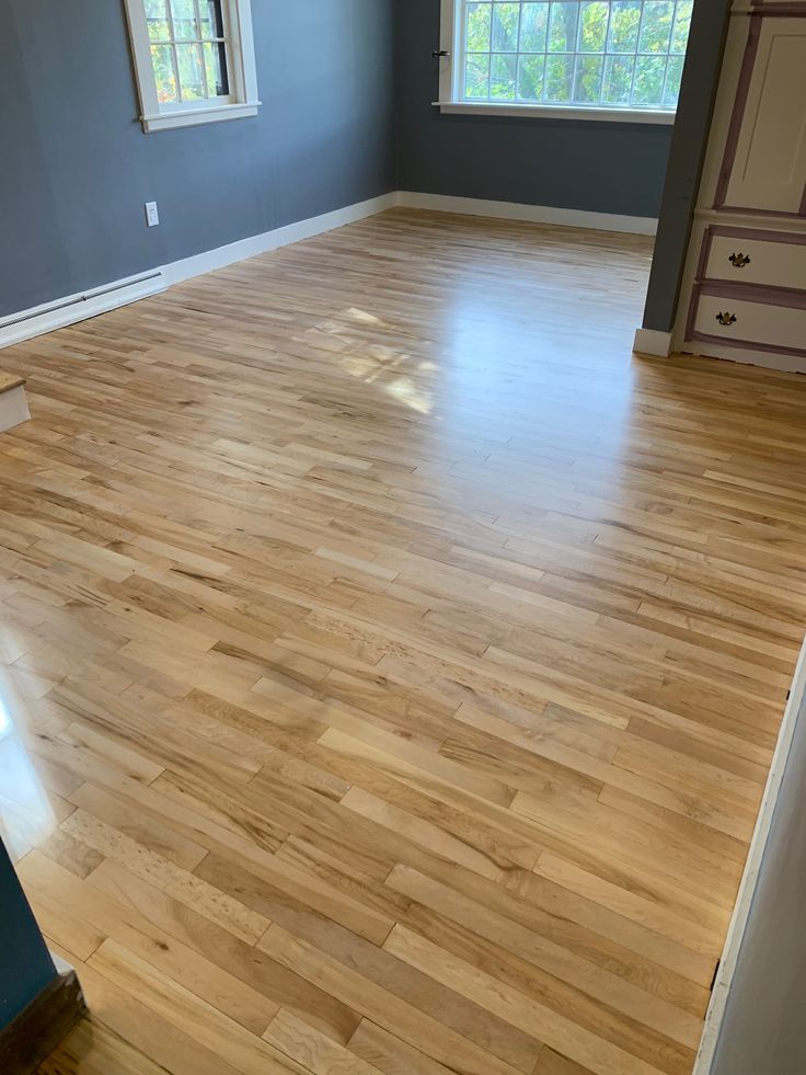 Birch Hardwood Flooring Installation in Buffalo