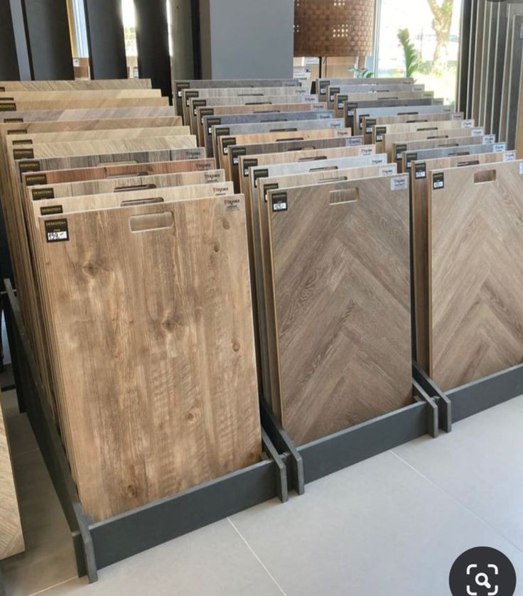 Sample of different floors