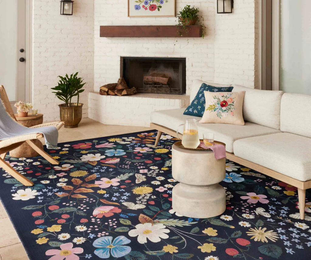 Rifle Paper Co carpet available at Tontine Carpet One Buffalo